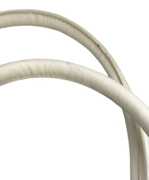 AWW（アウ）AWW (アウ) サボテンヴィーガンレザーウィークエンドボストンバッグ ホワイトの古着・服飾アイテム