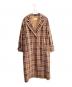 Curensology (カレンソロジー) BONOTTO チェックトレンチコート ブラウン サイズ:F：11000円