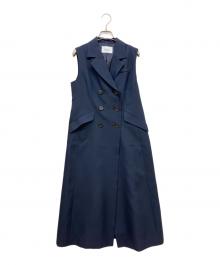 Audire（アウディーレ）の古着「Mannish gilet」｜ネイビー