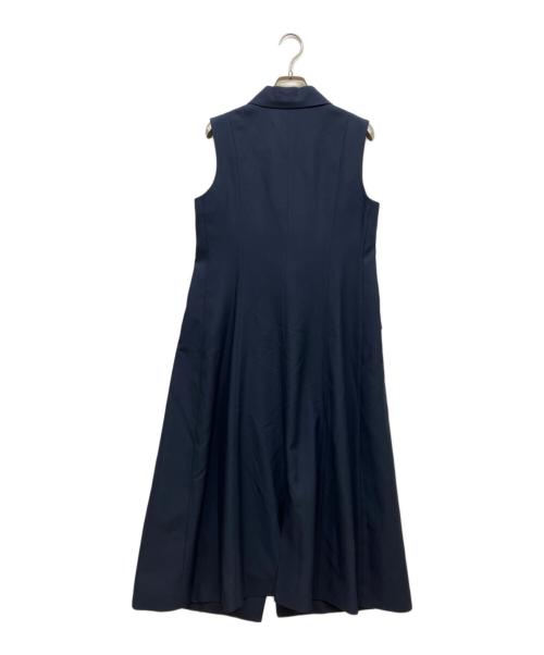 Audire（アウディーレ）Audire (アウディーレ) Mannish gilet ネイビー サイズ:Sの古着・服飾アイテム