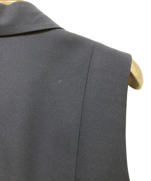 Audire（アウディーレ）Audire (アウディーレ) Mannish gilet ネイビー サイズ:Sの古着・服飾アイテム