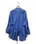 yuni (ユニ) 強撚ガスボイルビエラ エプロンブラウス ブルー サイズ:Free：5000円