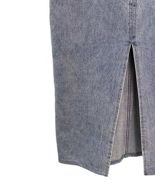 CLANE（クラネ）CLANE (クラネ) サークルカットレイヤードデニムスカート インディゴの古着・服飾アイテム