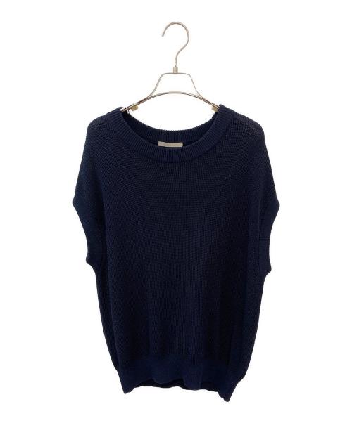 Plage（プラージュ）Plage (プラージュ) Washable Washi Mix ニット ネイビー サイズ:Freeの古着・服飾アイテム