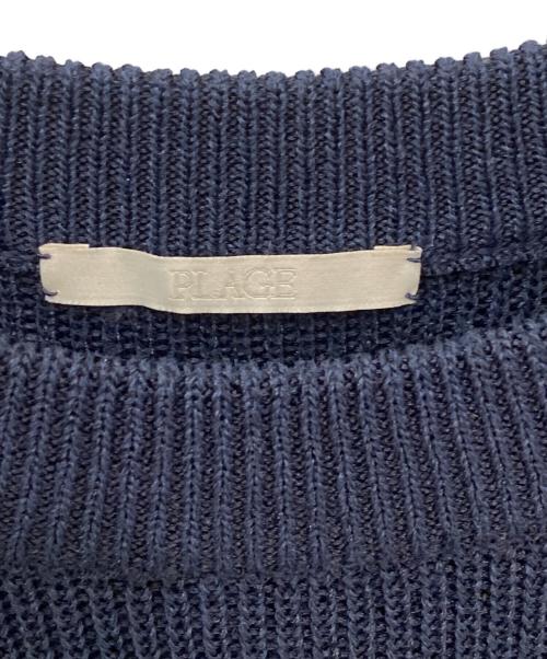 Plage（プラージュ）Plage (プラージュ) Washable Washi Mix ニット ネイビー サイズ:Freeの古着・服飾アイテム