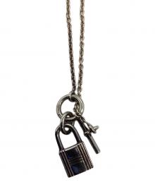 HERMES（エルメス）の古着「アミュレットカデナモチーフネックレス」｜シルバー
