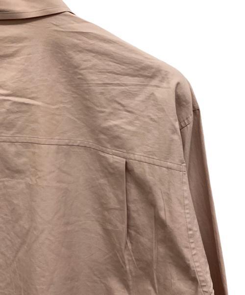 AURALEE（オーラリー）AURALEE (オーラリー) WASHD FINX TWILL BIG SHIRTS ピンク サイズ:4の古着・服飾アイテム