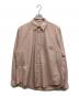 AURALEE（オーラリー）の古着「WASHD FINX TWILL BIG SHIRTS」｜ピンク