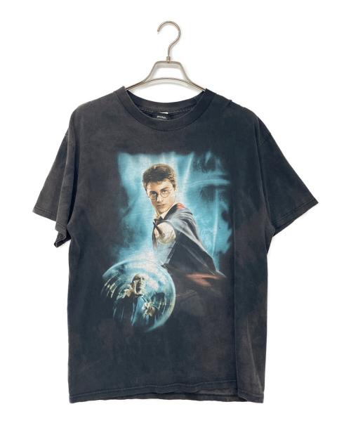 HARRY POTTER（ハリーポッター）HARRY POTTER (ハリーポッター) ムービーTシャツ ブラック サイズ:Lの古着・服飾アイテム