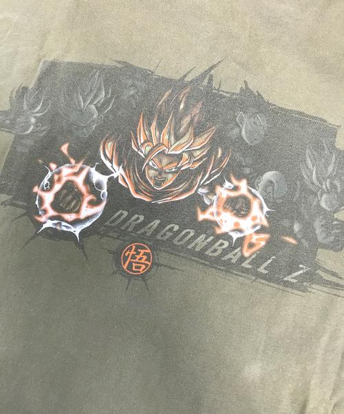 アニメーションTシャツ（アニメーションTシャツ）アニメーションTシャツ (アニメーションTシャツ) 00s DRAGON BALL(ドラゴンボール) アニメーションTシャツ グリーン サイズ:Lの古着・服飾アイテム