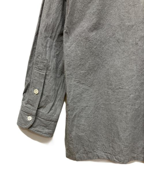 Porter Classic（ポータークラシック）Porter Classic (ポータークラシック) 丸襟シャンブレーシャツ グレー サイズ:2の古着・服飾アイテム