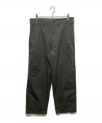 Porter Classicポータークラシック）の古着「WEATHER BAKER PANTS」｜グリーン