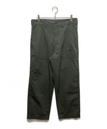 Porter Classic（ポータークラシック）の古着「WEATHER BAKER PANTS」｜グリーン