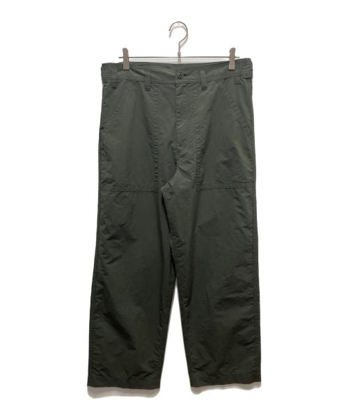 Porter Classic（ポータークラシック）Porter Classic (ポータークラシック) WEATHER BAKER PANTS グリーン サイズ:Mの古着・服飾アイテム