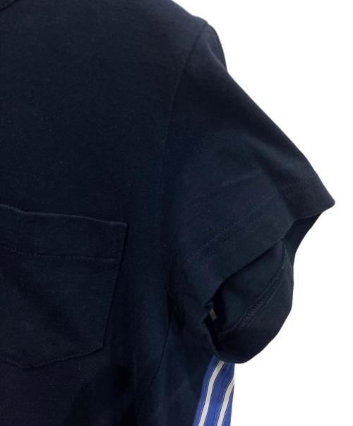 sacai（サカイ）sacai (サカイ) ドッキングS/Sカットソー　SCW-024 ブルー サイズ:1の古着・服飾アイテム