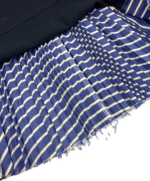 sacai（サカイ）sacai (サカイ) ドッキングS/Sカットソー　SCW-024 ブルー サイズ:1の古着・服飾アイテム