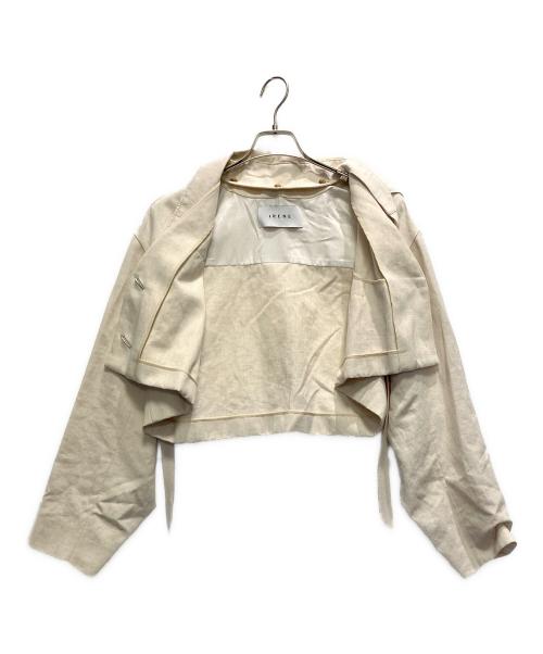 IRENE（アイレネ）IRENE (アイレネ) クロップドジャケット ベージュ サイズ:36の古着・服飾アイテム