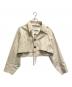 IRENE（アイレネ）の古着「クロップドジャケット」｜ベージュ