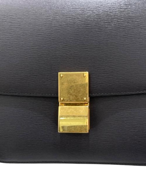 CELINE（セリーヌ）CELINE (セリーヌ) クラシック ボックスショルダーバッグ グレーの古着・服飾アイテム