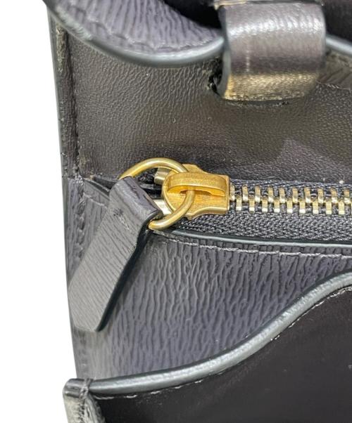 CELINE（セリーヌ）CELINE (セリーヌ) クラシック ボックスショルダーバッグ グレーの古着・服飾アイテム