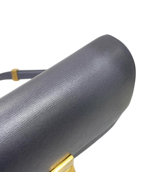 CELINE（セリーヌ）CELINE (セリーヌ) クラシック ボックスショルダーバッグ グレーの古着・服飾アイテム