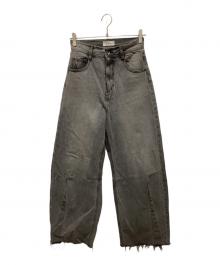 Q.anos（キュアノス）の古着「ブルージュデニム」｜グレー