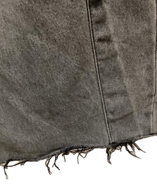 Q.anos（キュアノス）Q.anos (キュアノス) ブルージュデニム グレー サイズ:1の古着・服飾アイテム