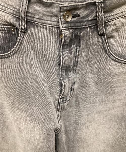 Q.anos（キュアノス）Q.anos (キュアノス) ブルージュデニム グレー サイズ:1の古着・服飾アイテム