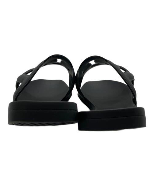 HERMES（エルメス）HERMES (エルメス) シェーヌダンクル アロハラバーサンダル ブラック サイズ:36の古着・服飾アイテム