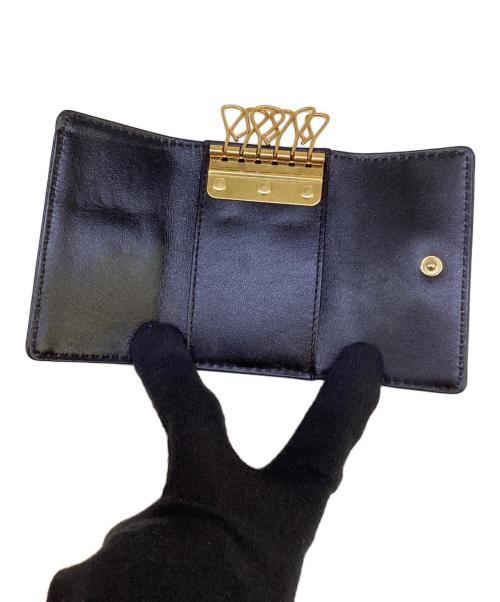 Marc by Marc Jacobs（マークバイマークジェイコブス）Marc by Marc Jacobs (マークバイマークジェイコブス) 6連キーケース ブラックの古着・服飾アイテム