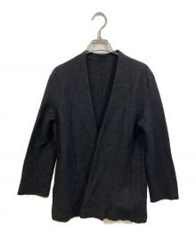 23区（ニジュウサンク）の古着「COMPLESSED PILE コーディガン」｜ブラック