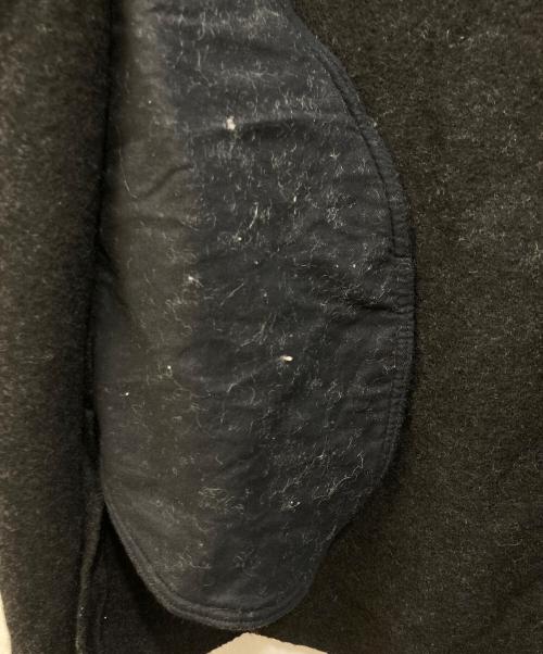 23区（ニジュウサンク）23区 (ニジュウサンク) COMPLESSED PILE コーディガン ブラック サイズ:SIZE 38の古着・服飾アイテム