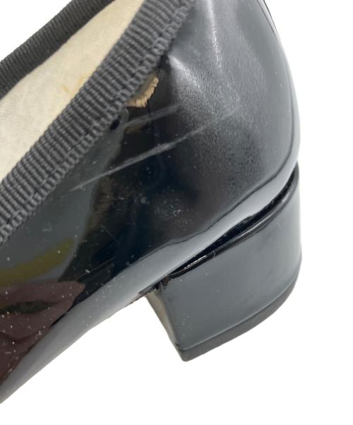 repetto（レペット）repetto (レペット) エナメルバレエシューズ ブラック サイズ:37の古着・服飾アイテム