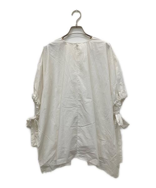 SACRA（サクラ）SACRA (サクラ) COTTON LINEN TYPEWRITER ホワイト サイズ:38の古着・服飾アイテム