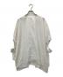 SACRA (サクラ) COTTON LINEN TYPEWRITER ホワイト サイズ:38：4000円