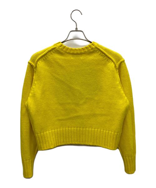 BEAMS BOY（ビームスボーイ）BEAMS BOY (ビームスボーイ) 3ゲージミッキークルー イエロー サイズ:SIZE Freeの古着・服飾アイテム