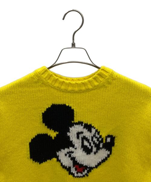 BEAMS BOY（ビームスボーイ）BEAMS BOY (ビームスボーイ) 3ゲージミッキークルー イエロー サイズ:SIZE Freeの古着・服飾アイテム