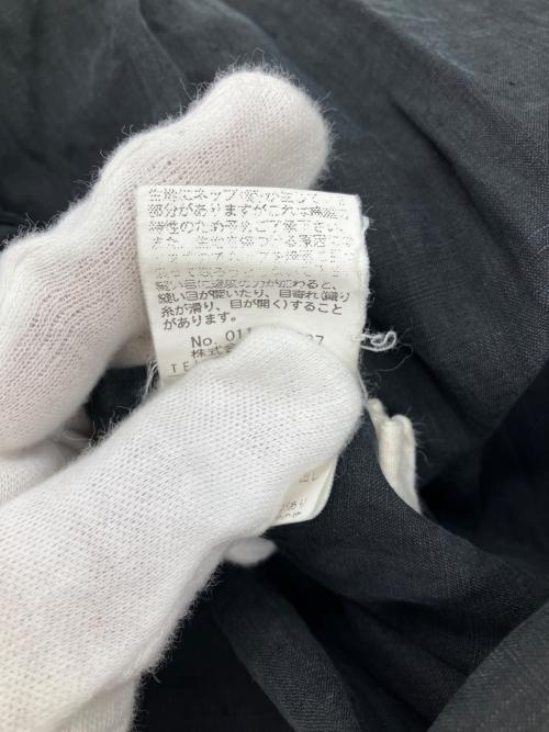 nest Robe（ネストローブ）nest Robe (ネストローブ) リネンスカート ブラック サイズ:記載なしの古着・服飾アイテム