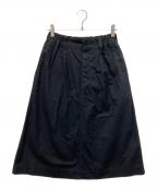 MHLエムエイチエル）の古着「FINE COMPACT COTTON POPLIN」｜ネイビー