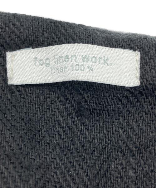 fog linen work（フォグリネンワーク）fog linen work (フォグリネンワーク) スカート ブラック サイズ:表記なしの古着・服飾アイテム