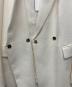 中古・古着 BEIGE (ベイジ) BLAISE / ダブルジャケット アイボリー サイズ:2：14000円