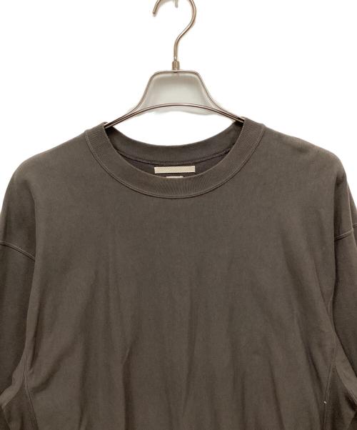 BLURHMS（ブラームス）BLURHMS (ブラームス) クルーネックスウェット グレー サイズ:SIZE 2の古着・服飾アイテム