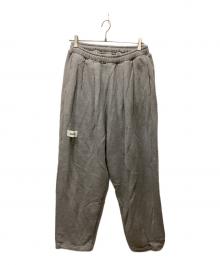 dDdDdDd（デー）の古着「WIDE TAPERED SWEAT PANTS」｜グレー