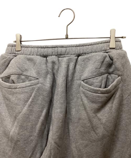 dDdDdDd（デー）dDdDdDd (デー) WIDE TAPERED SWEAT PANTS グレー サイズ:Sの古着・服飾アイテム