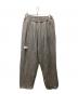 dDdDdDd（デー）の古着「WIDE TAPERED SWEAT PANTS」｜グレー