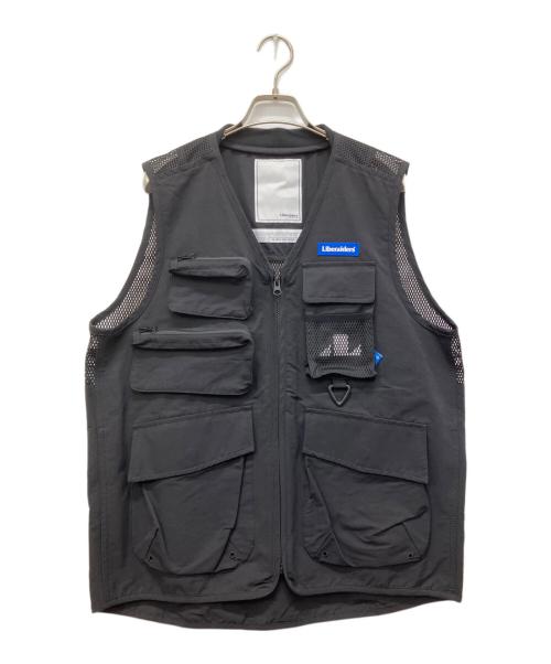 Liberaiders（リベレイダース）Liberaiders (リベレイダース) LR UTILITY VEST ブラック サイズ:Mの古着・服飾アイテム