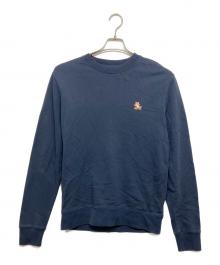 maison kitsune（メゾンキツネ）の古着「チラックススウェットシャツ」｜ネイビー