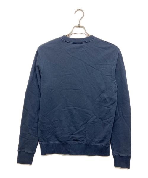 maison kitsune（メゾンキツネ）maison kitsune (メゾンキツネ) チラックススウェットシャツ ネイビー サイズ:Sの古着・服飾アイテム