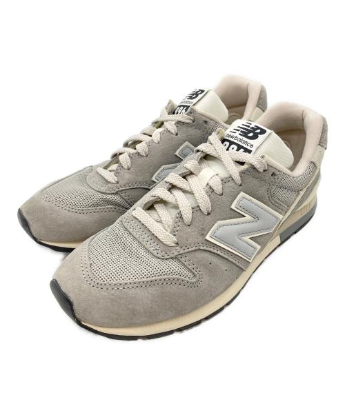 NEW BALANCE（ニューバランス）NEW BALANCE (ニューバランス) ローカットスニーカー ライトグレー サイズ:23cmの古着・服飾アイテム