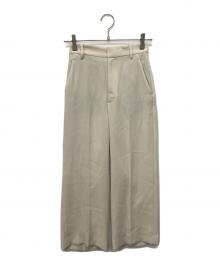 Plage（プラージュ）の古着「washable straight パンツ」｜アイボリー